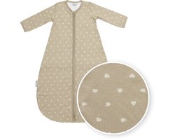 Meyco Baby Sweet Heart Baby Slaapzak Rond - Sand/Soft Sand - 80cm - 1.0 TOG