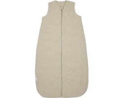 Meyco Baby Uni Baby Slaapzak Gevoerd - Pre-washed Hydrofiel - Sand - 70cm - 2.0 TOG