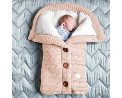 Slaapzakken voor kinderwagens, gebreide slaapzakken, schattige warme slaapzakken van fluweel, inbakerdoeken, afneembare mouwen, gebreide dekens, slaapzakken voor pasgeborenen en inbakerdoeken.