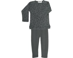 Snoozebaby Pyjama Dark Green print - 74/80