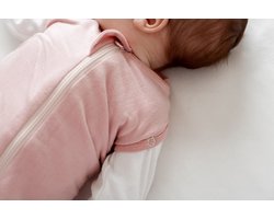 Sweet Dreamers babyslaapzak (3-12 maanden) - winter - slaapzak - bamboe - roze