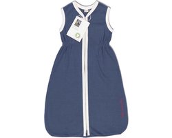 With a touch of Rose Slaapzak 110 cm – Navy - Vanaf 21 maanden - Biologisch katoen – Fairtrade
