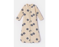 Woody slaapzak baby unisex - ecru met sterretjes all-over print - 252-10-BLZ-M/961 - 110cm