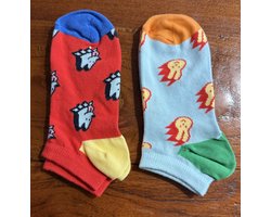 2 paar Happy socks, kinderen 4-6 jaar