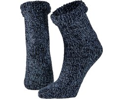 Apollo - Kids - Wollen - Sokken - Donkerblauw - Unisex - Antislip - Maat 23/26