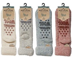 Apollo Wollen Noorse Babysokjes 2-Pack - Roze - Maat 27-30 - Kids