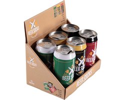 Bier sokken in blik – n.v.t.