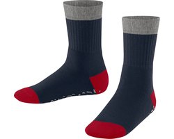 Esprit Cozy Memphis Noppen op de zool katoen huissokken kinderen blauw - maat 35-38