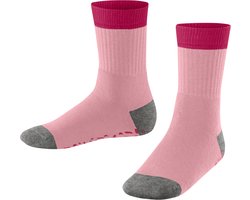 Esprit Cozy Memphis Noppen op de zool katoen huissokken kinderen roze - maat 31-34