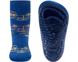 Ewers antislip sokken auto's blauw