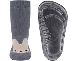 Ewers antislip sokken Konijntje grijs