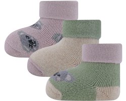 Ewers Babysokjes - Newborn - Koala - 3 Paar