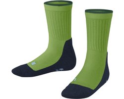 FALKE Active Everyday dun ademend katoen functioneel materiaal sokken kinderen groen - maat 23-26