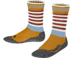 FALKE Active Frog dik ademend wol functioneel materiaal sokken kinderen geel - maat 35-38