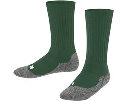 FALKE Active Warm dik ademend wol functioneel materiaal sokken kinderen groen - maat 19-22