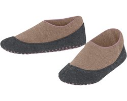 FALKE Cosyshoe Noppen op de zool wol huissokken kinderen beige - maat 33-34