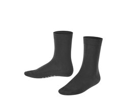 FALKE Cotton Finesse elegant fijn katoen sokken kinderen zwart - maat 31-34