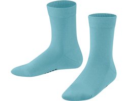 FALKE Family eenkleurig katoen sokken kinderen blauw - maat 39-42