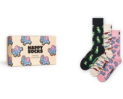 Happy Socks Elephant Socks Gift Set maat 41-46