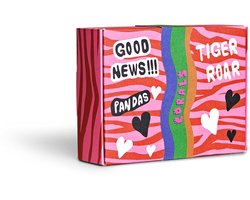 Happy Socks XKWWF09-0200 WWF Kids 4-PAck Gift Set 12-24M