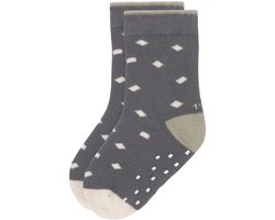 Lässig Kindersokjes Anti-Slip Anthracite/Olive Set 2-delig