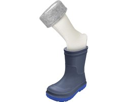 Playshoes Kinder Fleece-Stiefel-Socken 189970 Weiß-33