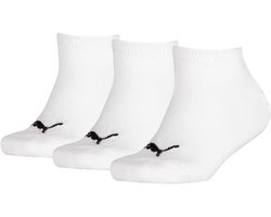 Puma Lage Kinder Sportsokken 6-Pack - Wit - Maat 27-30 - Unisex