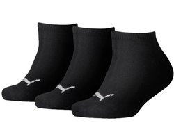 Puma Lage Kinder Sportsokken 6-Pack - Zwart - Maat 27-30 - Unisex