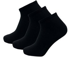 Sneakersokken 3 paar – Black – 35-38