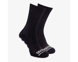 2 paar Dutchy gripsokken zwart - Maat 35/38