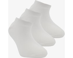 3 paar kinder sneakersokken - Wit - Maat 31/34