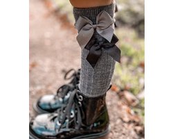 Cóndor Rib Kniekous met 2 Strikken | 1416/2 | Antraciet | 3-6 mnd | maat 00