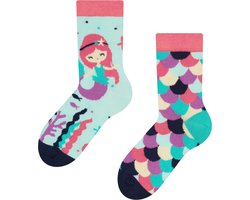 Dedoles Mismatched Kinderen Sokken - Kleine Zeemeermin - Maat 31-34