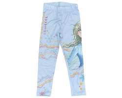 Disney Frozen Legging - Lang - Elsa - Blauw - Maat 122/128