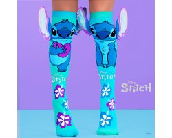 Disney Stitch silver sokken – 3D oren – 1 maat - MadMia
