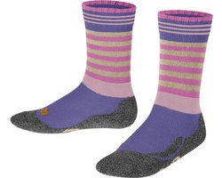 FALKE Active Frog dik ademend wol functioneel materiaal sokken kinderen purper - maat 39-42
