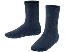 FALKE Catspads antislip noppen katoen merinowol huissokken kinderen blauw - Maat 27-30