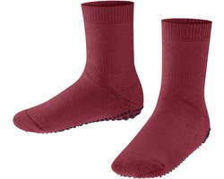 FALKE Catspads Noppen op de zool katoen wol huissokken kinderen rood - maat 35-38