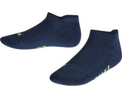 FALKE Cool Kick kort eenkleurig functioneel materiaal sneakersokken enkelsokken kinderen blauw - maat 27-30