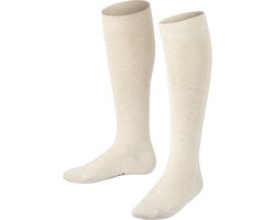FALKE Family duurzaam katoen kniekousen kinderen beige - Maat 31-34