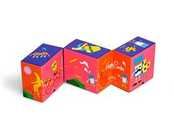 Happy Socks XKBET08-0200 Kids Better Together Socks Gift Set - Maat 2-3Y