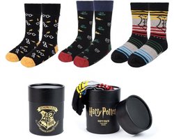 Harry Potter Sokken Dames Heren 3 Paar - Maat 38 tm 45 - One size
