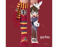 Harry Potter Sokken - Kinder Sokken - Verjaardag - Vrolijke Sokken - Hoge Sokken One Size