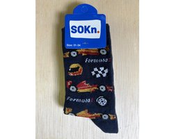 Kinder SOKn. *FORMULE 1* maat 31-34 (ook leuk om kado te geven !)