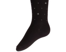 Kindermaillot zwart met strass- 80/86