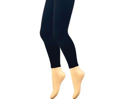 Kinderpanty legging - 100 Denier - Zwart - Maat 98/104