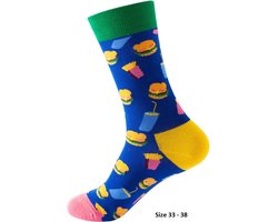 Kindersokken Junkfood - Katoen - Schoenmaat 33-38