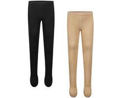 Koko Noko Meisjes 2 PACK Maillot - Sand - Maat 92/104