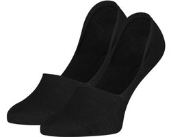 Kousenvoetjes van Merino wol – Black – 43-45