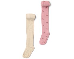 Little Dutch – 2-pack maillots – katoen – meisjes – maat 98/104 – meerkleurig – Fairy Garden